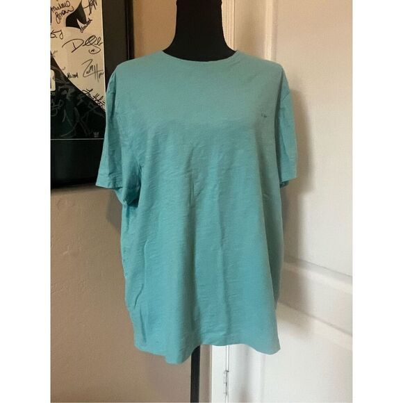 Michael Kors turquoise/blue casual tee - Picture 1 of 6